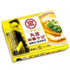 和歌山 元車庫前丸宮中華そば(4食)/醤油豚骨ラーメン