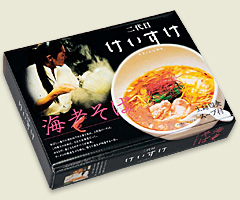 東京二代目海老そば けいすけ(大)/醤油ラーメン