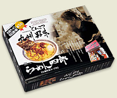 博多ラーメン 九州男味らーめん四郎(大)/豚骨ラーメン